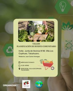 Talleres de huertos comunitarios